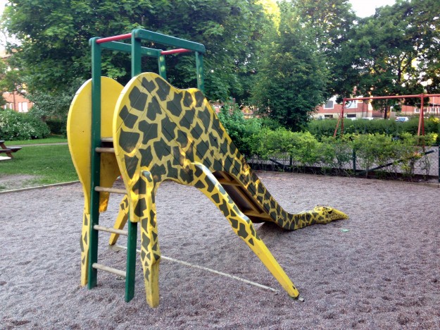 Giraff i Giraffparken (Tegnérparken), Uppsala